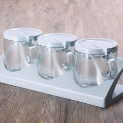 輕語三格調(diào)味盒