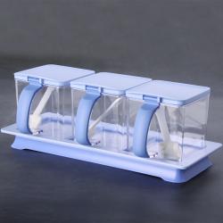 簡之美調(diào)味盒（3格）390ml