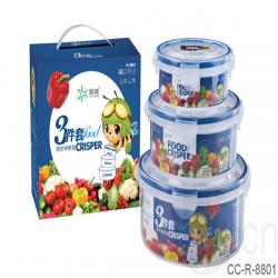 美時(shí)套莊保鮮盒（圓形）