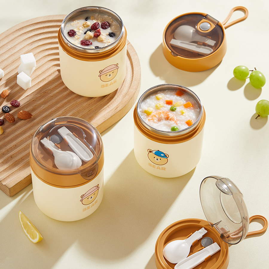 逗逗熊304不銹鋼湯杯5
