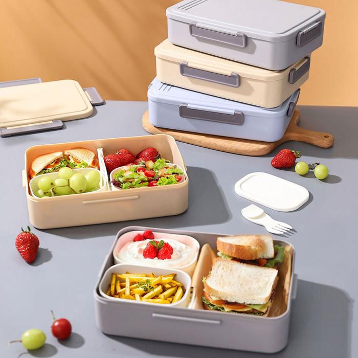 輕食極簡(jiǎn)分格餐盒