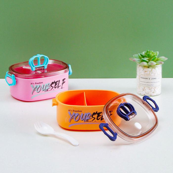 璀璨之冠橢圓單層便當(dāng)